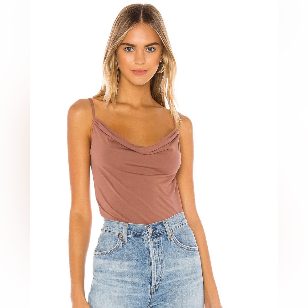 Lovers and Friends Bree Top In Mink Pink size small